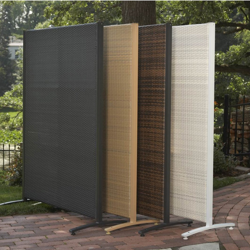 Versare Wicker Outdoor Panel Room Divider & Reviews Wayfair